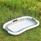 Collapsible Laundry Basket Foldable Space-Saving Design with Carry Handles 67L