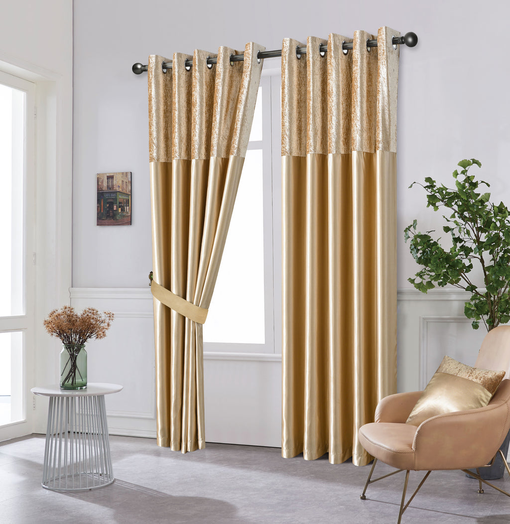 Silk Velvet Curtains – Luxury Blackout Style Panel Pair