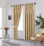 Silk Velvet Curtains – Luxury Blackout Style Panel Pair