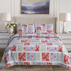 Luxury 3 Piece Bedding Set – Soft Microfibre Bedspread with Pillowcases | Lightweight & Cosy Bedspread-Milan