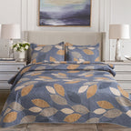 Luxury 3 Piece Bedding Set – Soft Microfibre Bedspread with Pillowcases | Lightweight & Cosy Bedspread-Milan