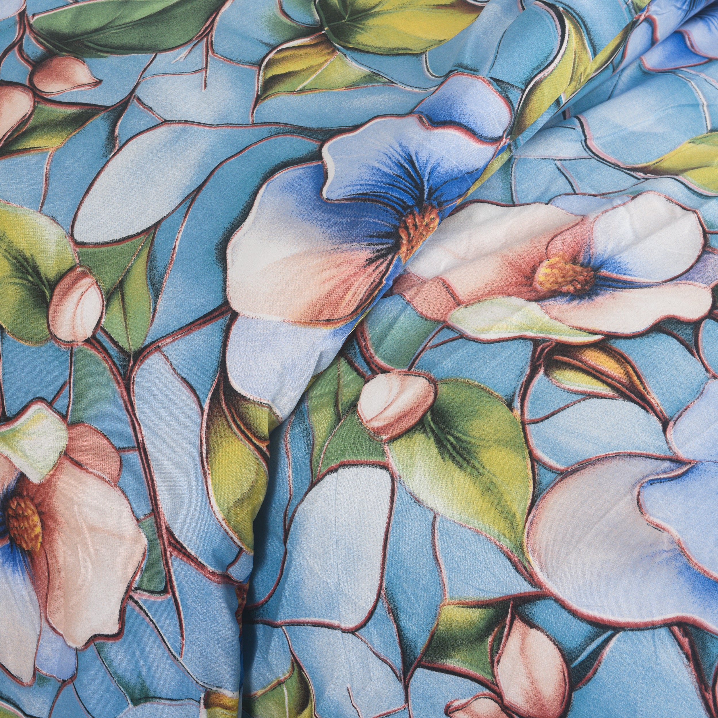3pcs Printed Floral Duvet Set, Soft Bedding Set for Single Double King Super King, Elegant Duvet Cover Set with Pillowcases