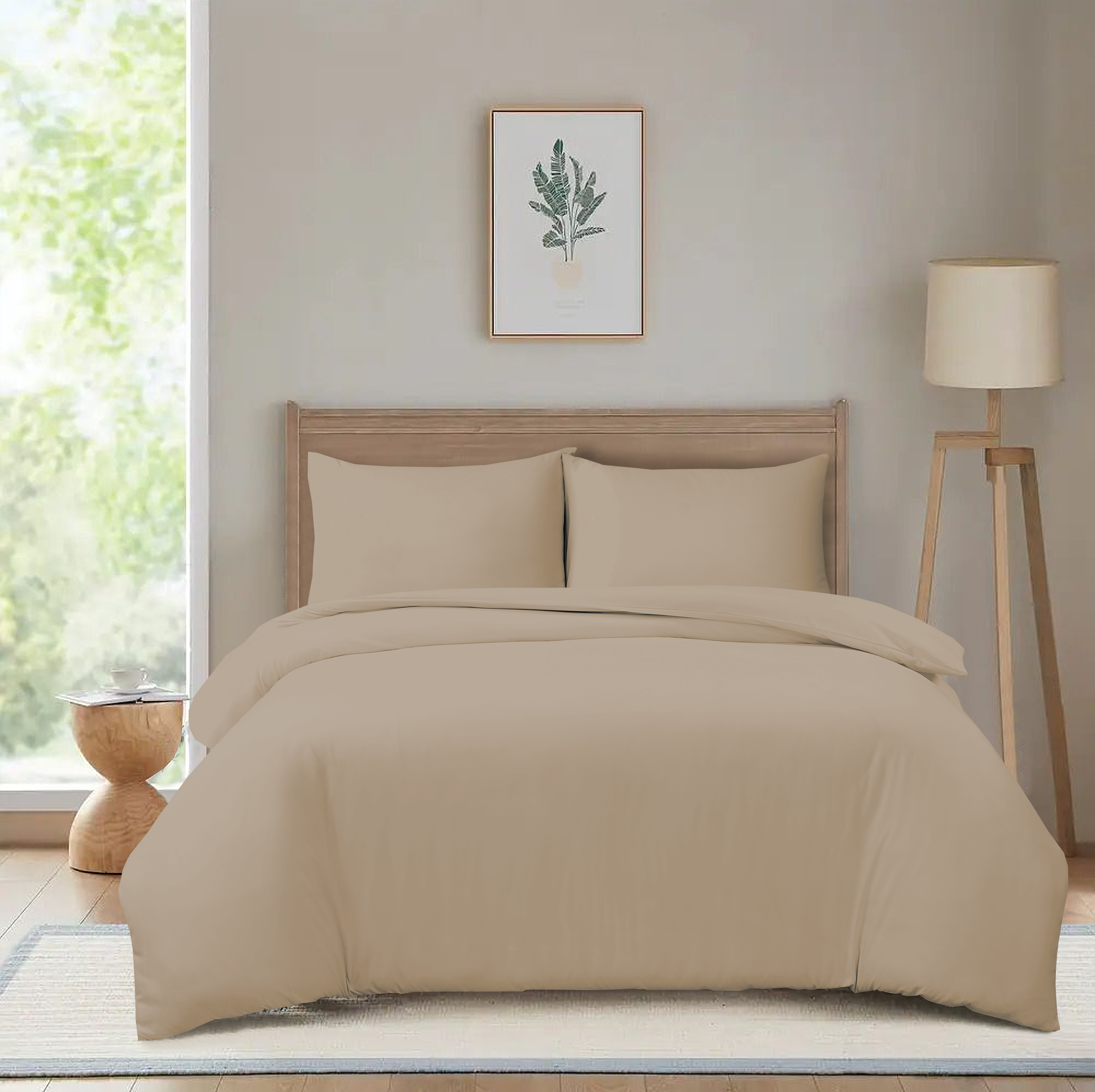 MillPrice Luxury 3-Piece Microfibre Duvet Cover Set – Single, Double, King & Super King