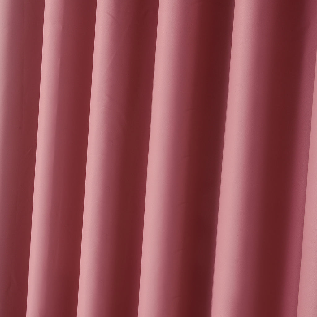 Blackout Curtains Pair, Thermal Insulated Eyelet Curtains for Bedroom & Living Room