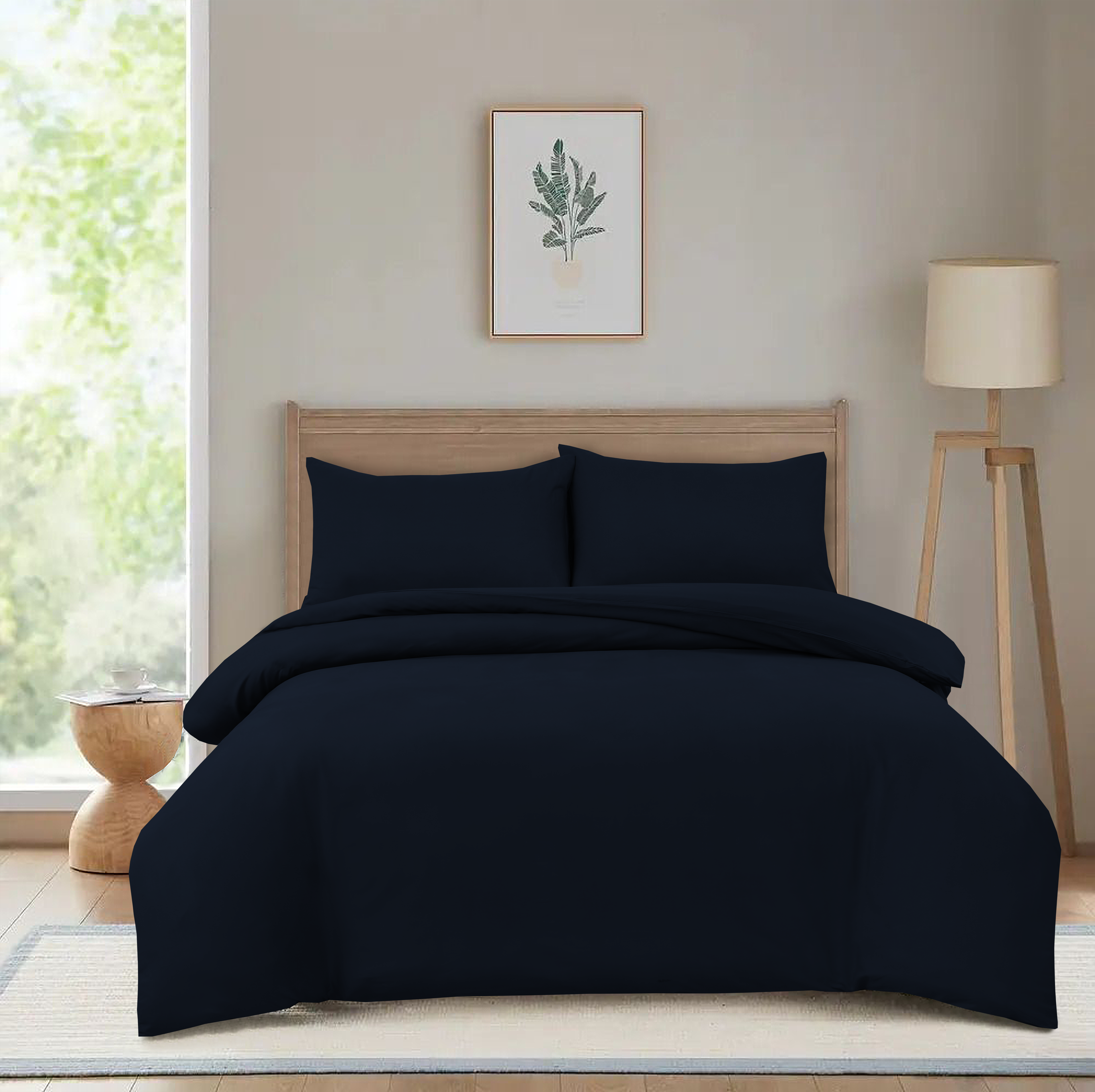 MillPrice Luxury 3-Piece Microfibre Duvet Cover Set – Single, Double, King & Super King