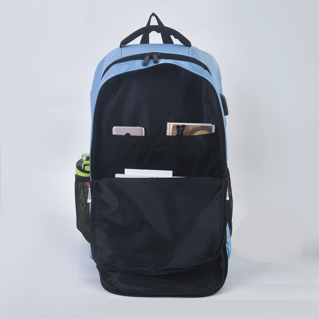 50L Waterproof Anti Theft Laptop Backpack with USB Charging Port | Travel, Business & School Rucksack