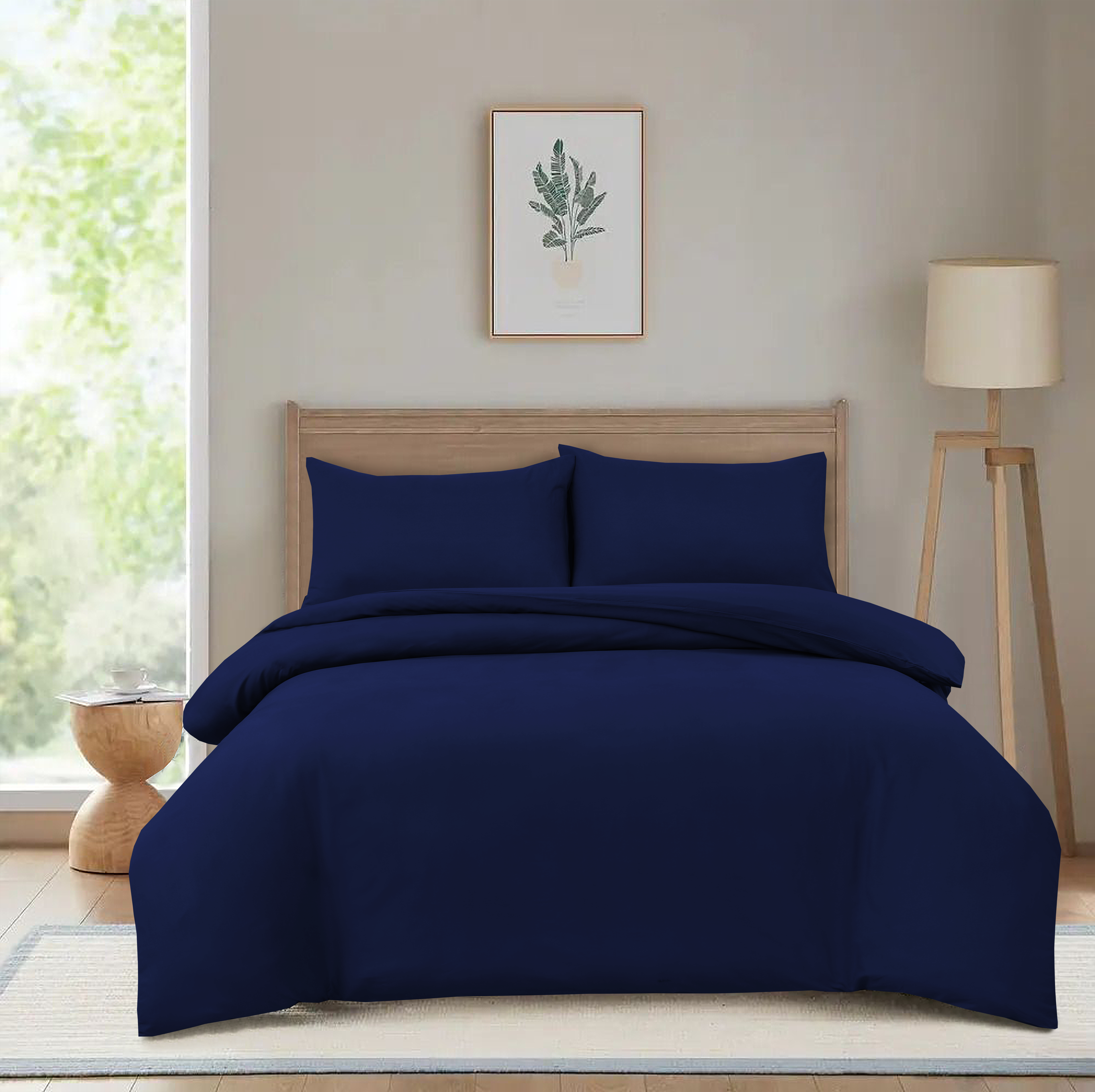 MillPrice Luxury 3-Piece Microfibre Duvet Cover Set – Single, Double, King & Super King