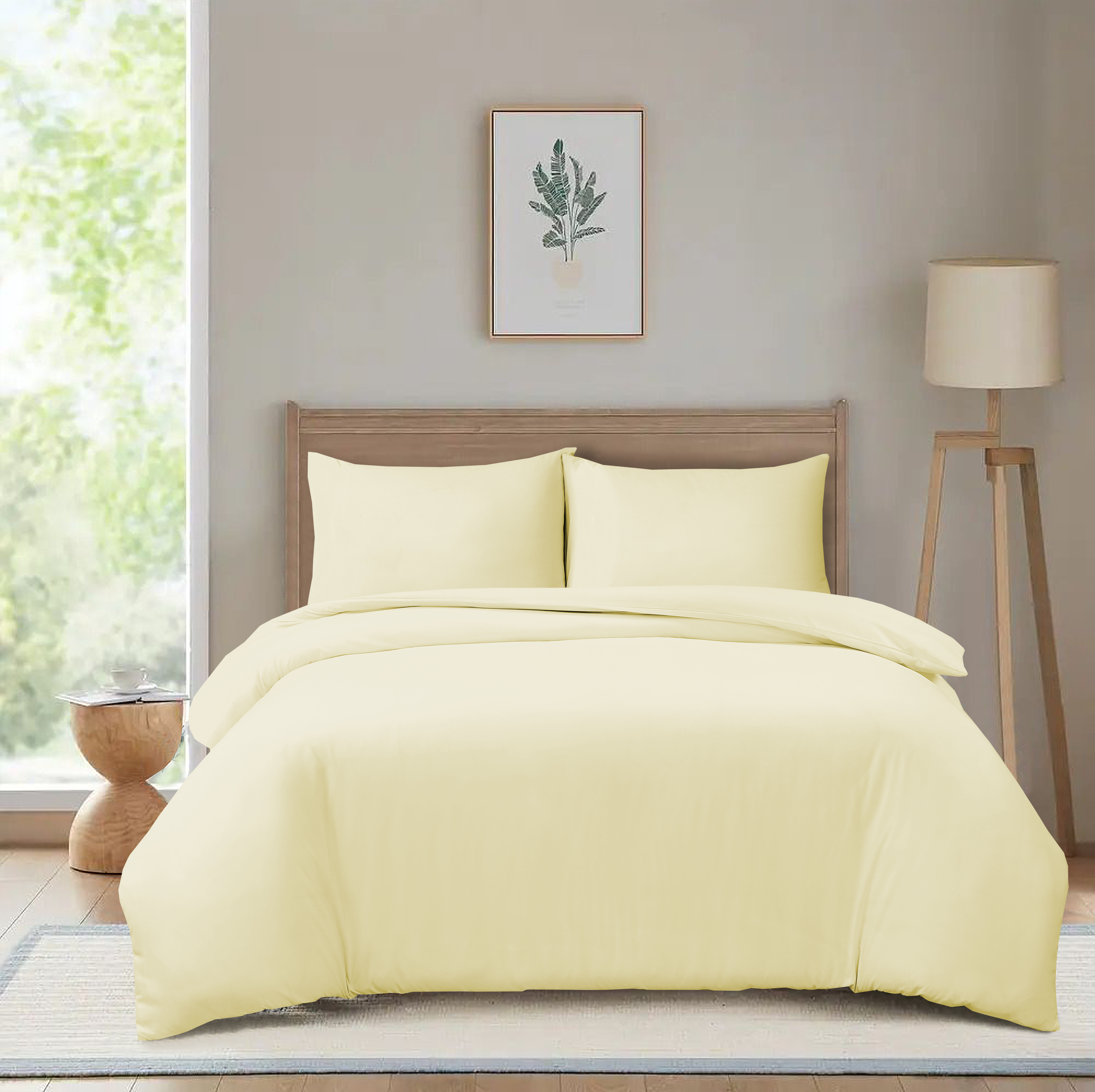 MillPrice Luxury 3-Piece Microfibre Duvet Cover Set – Single, Double, King & Super King