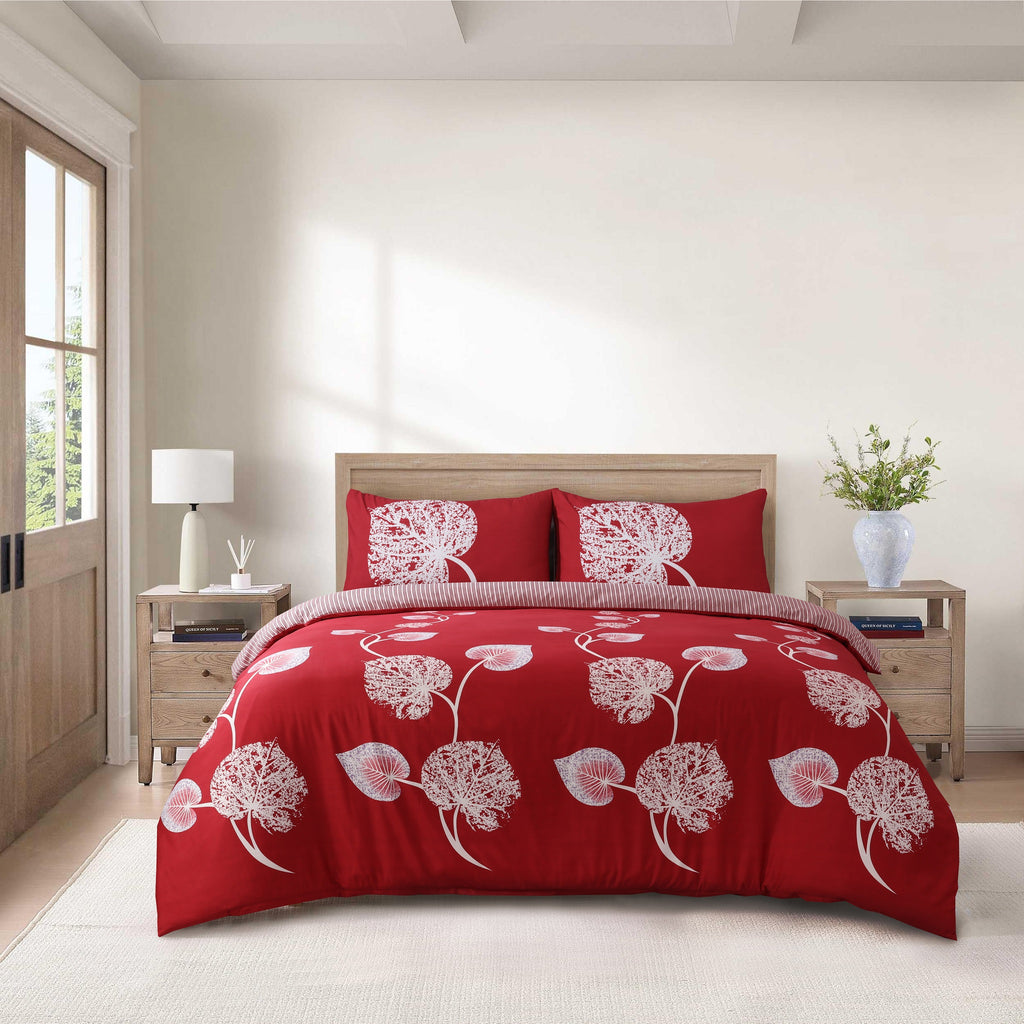 MillPrice Soft 4-Piece Bedding Set – Luxury Duvet Cover + Fitted Sheet And 2 Pillowcases