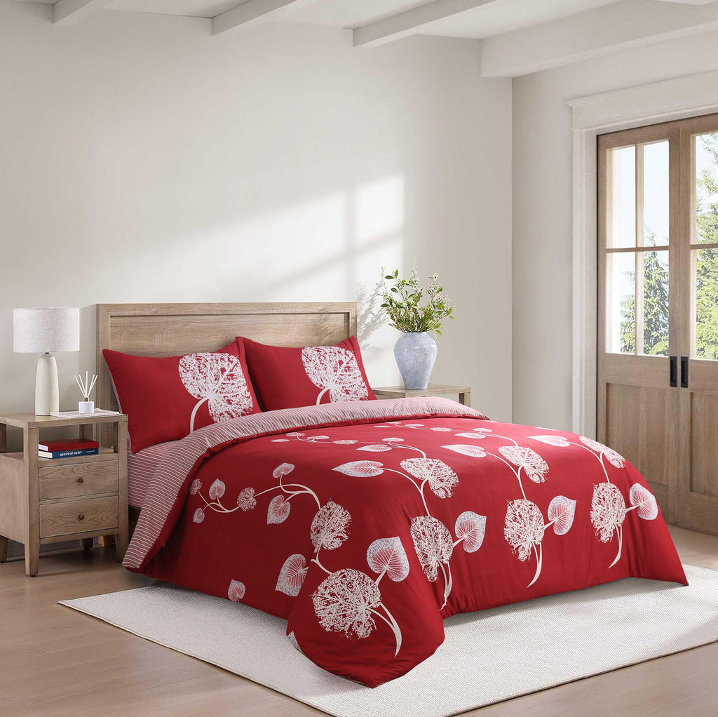 MillPrice Soft 4-Piece Bedding Set – Luxury Duvet Cover + Fitted Sheet And 2 Pillowcases