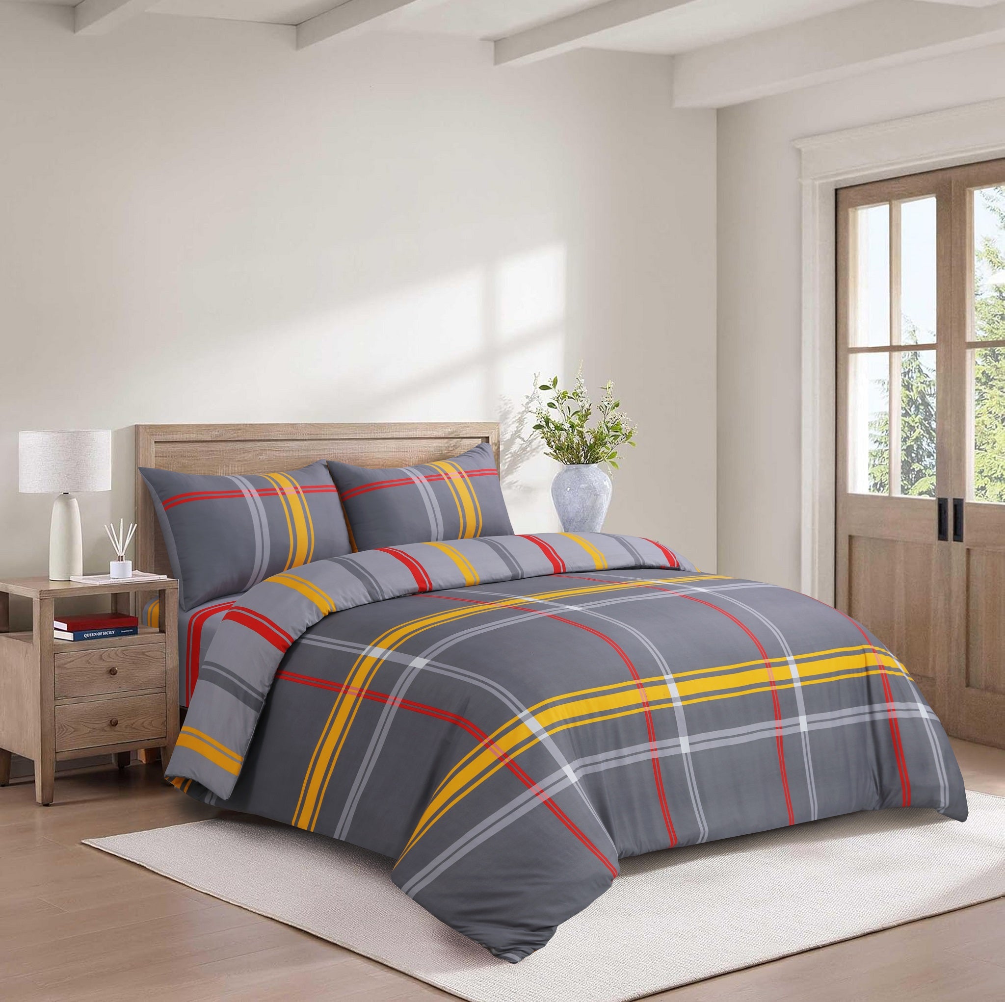 MillPrice 4-Piece Bedding Set – Effortless Bedroom Comfort