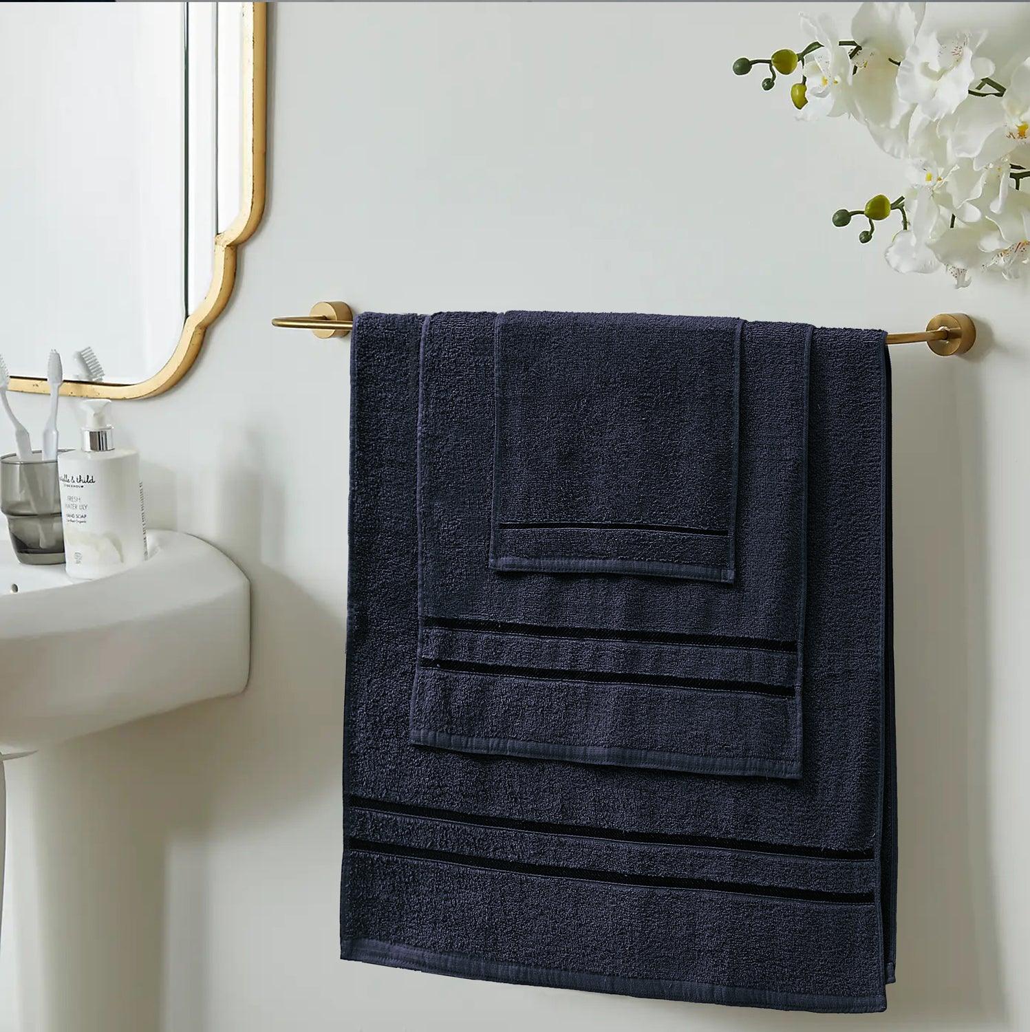 10-Piece Cotton Bath Towel Set | Luxurious & Quick Drying