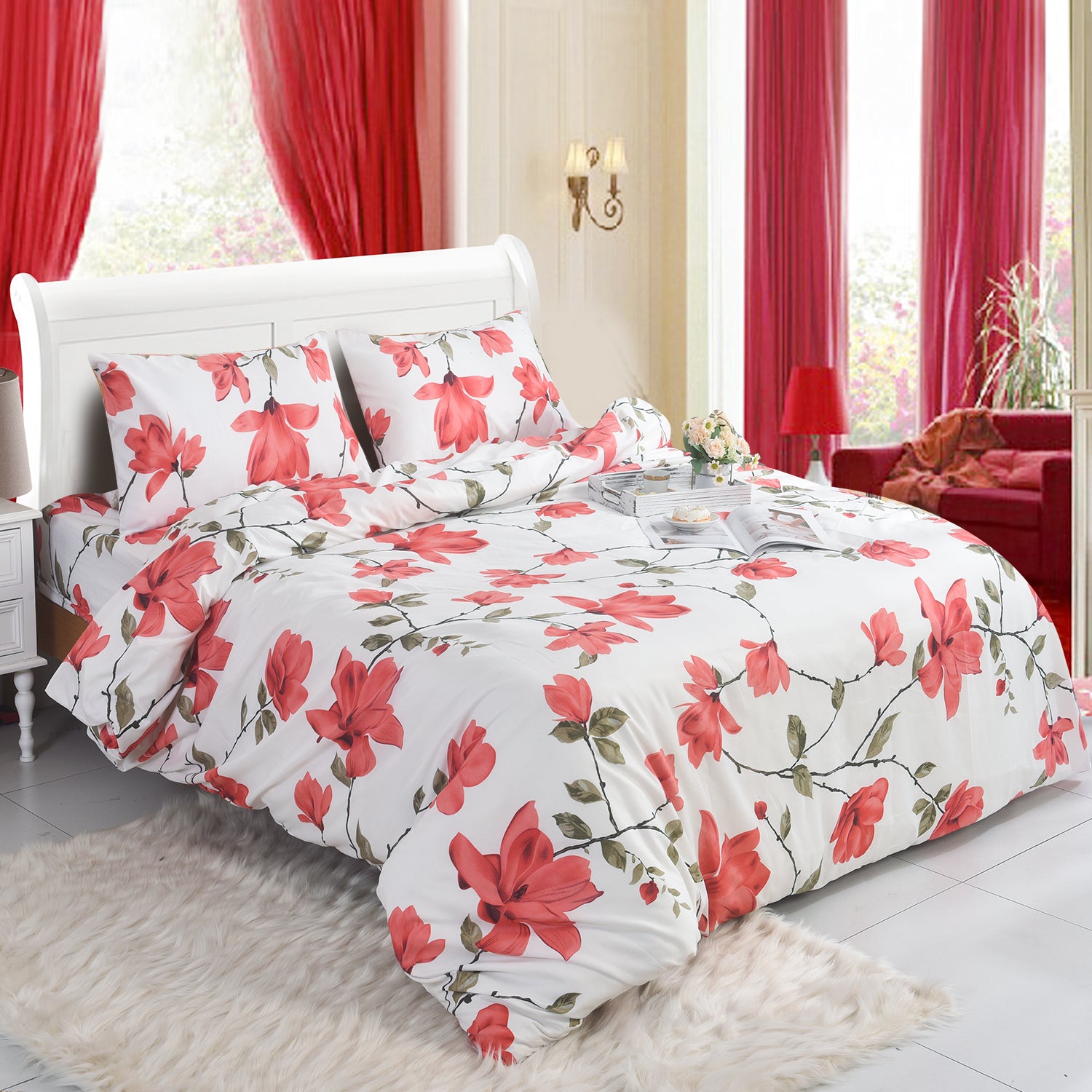 MillPrice 4-Piece Bedding Set – Refined Comfort in Signature Designs