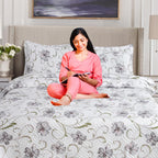 Luxury 3 Piece Bedding Set – Soft Microfibre Bedspread with Pillowcases | Lightweight & Cosy Bedspread-Milan