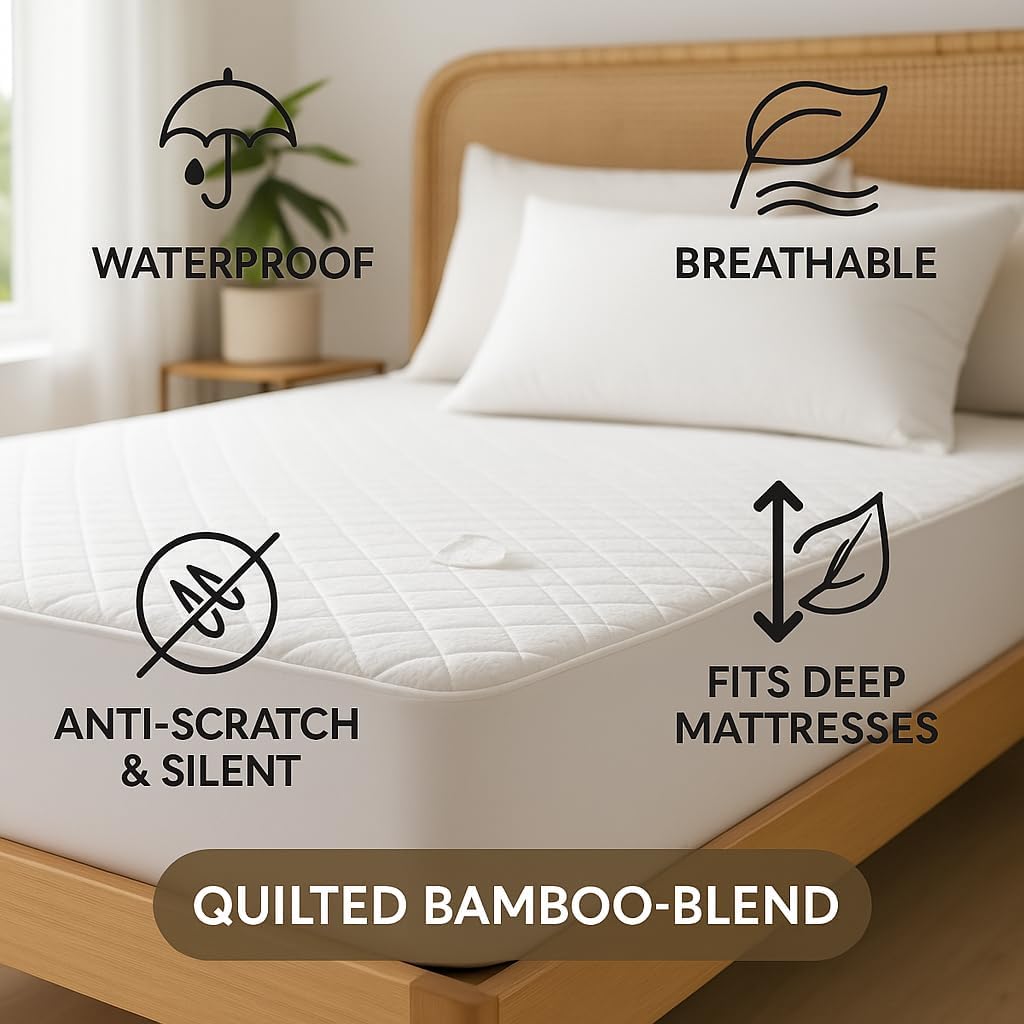 Bamboo Waterproof Mattress Protectors