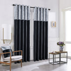 Silk Velvet Curtains – Luxury Blackout Style Panel Pair
