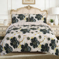MillPrice 4 Piece 3D Printed Bedding Set Microfibre Duvet Cover Fitted Sheet & Pillowcases