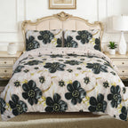 MillPrice 4 Piece 3D Printed Bedding Set Microfibre Duvet Cover Fitted Sheet & Pillowcases