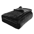 MillPrice Plain Fleece Throw Blanket – Soft Everyday Warmth