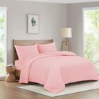 MillPrice Luxury 3-Piece Microfibre Duvet Cover Set – Single, Double, King & Super King