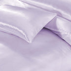 Luxury Satin Silk 6-Piece Bedding Set – Duvet Cover, Fitted Sheet & Pillowcases – Hotel-Style Soft, Elegant Bed Linen UK Sizes