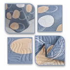 Luxury 3 Piece Bedding Set – Soft Microfibre Bedspread with Pillowcases | Lightweight & Cosy Bedspread-Milan