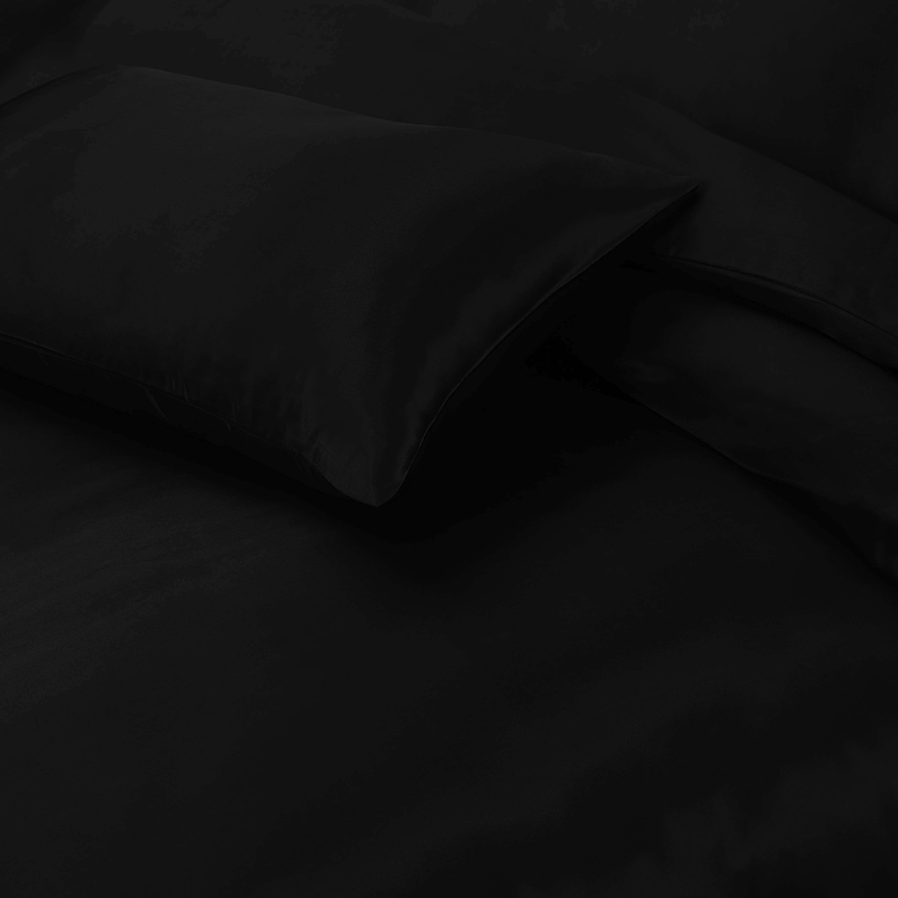 Luxury Satin Silk 6-Piece Bedding Set – Duvet Cover, Fitted Sheet & Pillowcases – Hotel-Style Soft, Elegant Bed Linen UK Sizes