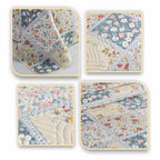 MillPrice Quilted 3-Piece Bedspread Set – Elegant Layered Comfort with Coordinated Pillowcases