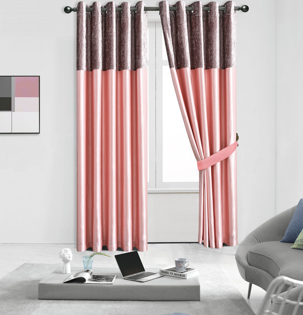 Silk Velvet Curtains – Luxury Blackout Style Panel Pair