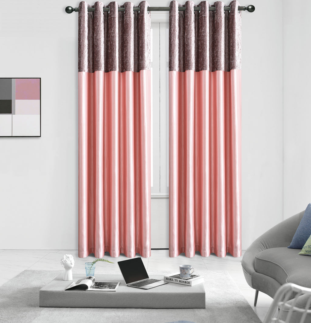Silk Velvet Curtains – Luxury Blackout Style Panel Pair