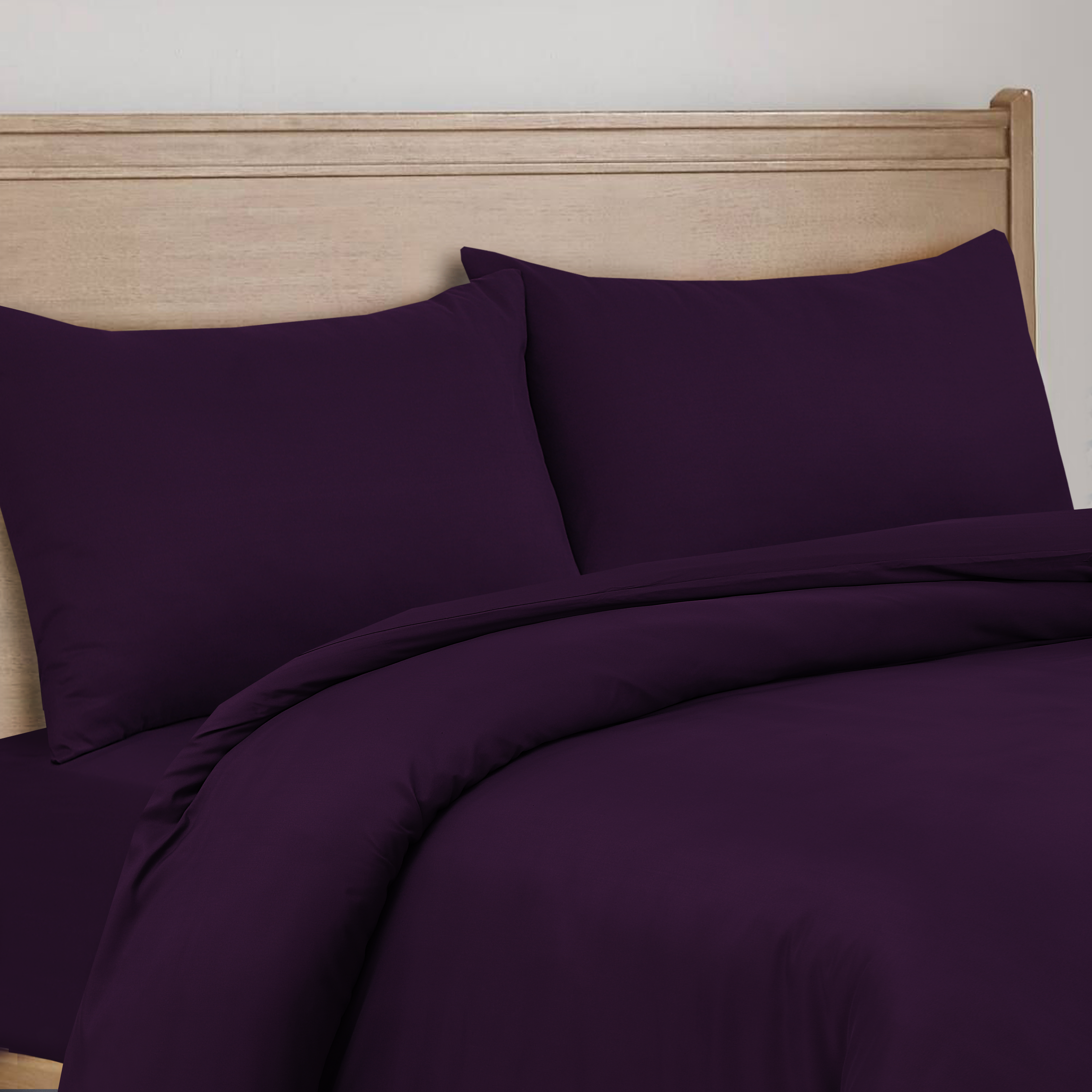 MillPrice Luxury 3-Piece Microfibre Duvet Cover Set – Single, Double, King & Super King