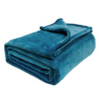 MillPrice Plain Fleece Throw Blanket – Soft Everyday Warmth