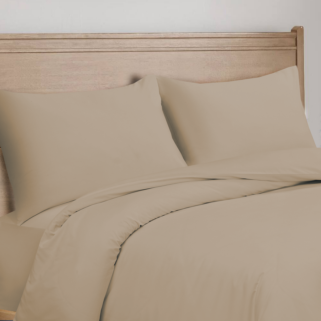 MillPrice Luxury 3-Piece Microfibre Duvet Cover Set – Single, Double, King & Super King