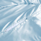 Luxury Satin Silk 6-Piece Bedding Set – Duvet Cover, Fitted Sheet & Pillowcases – Hotel-Style Soft, Elegant Bed Linen UK Sizes