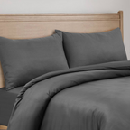 MillPrice Luxury 3-Piece Microfibre Duvet Cover Set – Single, Double, King & Super King