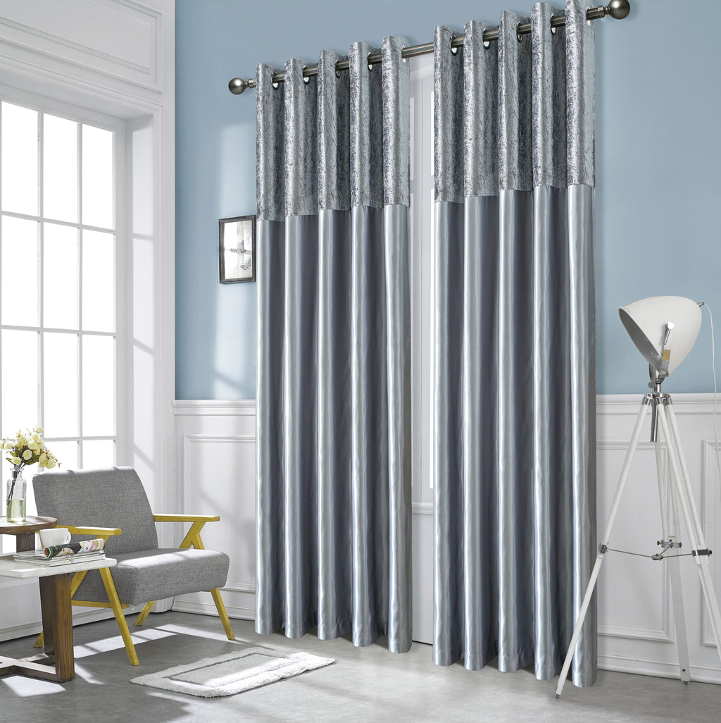Silk Velvet Curtains – Luxury Blackout Style Panel Pair