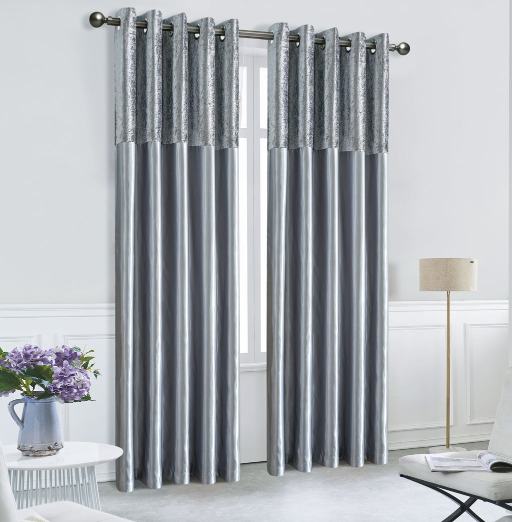 Silk Velvet Curtains – Luxury Blackout Style Panel Pair