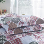 Luxury 3 Piece Bedding Set – Soft Microfibre Bedspread with Pillowcases | Lightweight & Cosy Bedspread-Milan