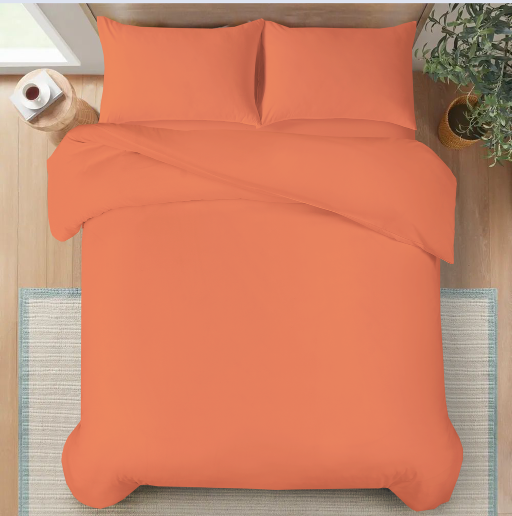 MillPrice Luxury 3-Piece Microfibre Duvet Cover Set – Single, Double, King & Super King
