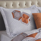 Luxury 3 Piece Bedding Set – Soft Microfibre Bedspread with Pillowcases | Lightweight & Cosy Bedspread-Milan
