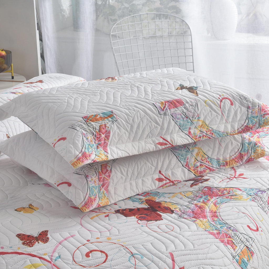Luxury 3 Piece Bedding Set – Soft Microfibre Bedspread with Pillowcases | Lightweight & Cosy Bedspread-Milan