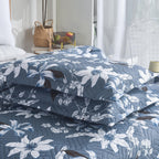 Luxury 3 Piece Bedding Set – Soft Microfibre Bedspread with Pillowcases | Lightweight & Cosy Bedspread-Milan