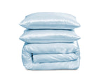 Luxury Satin Silk 6-Piece Bedding Set – Duvet Cover, Fitted Sheet & Pillowcases – Hotel-Style Soft, Elegant Bed Linen UK Sizes