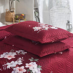 Luxury 3 Piece Bedding Set – Soft Microfibre Bedspread with Pillowcases | Lightweight & Cosy Bedspread-Milan