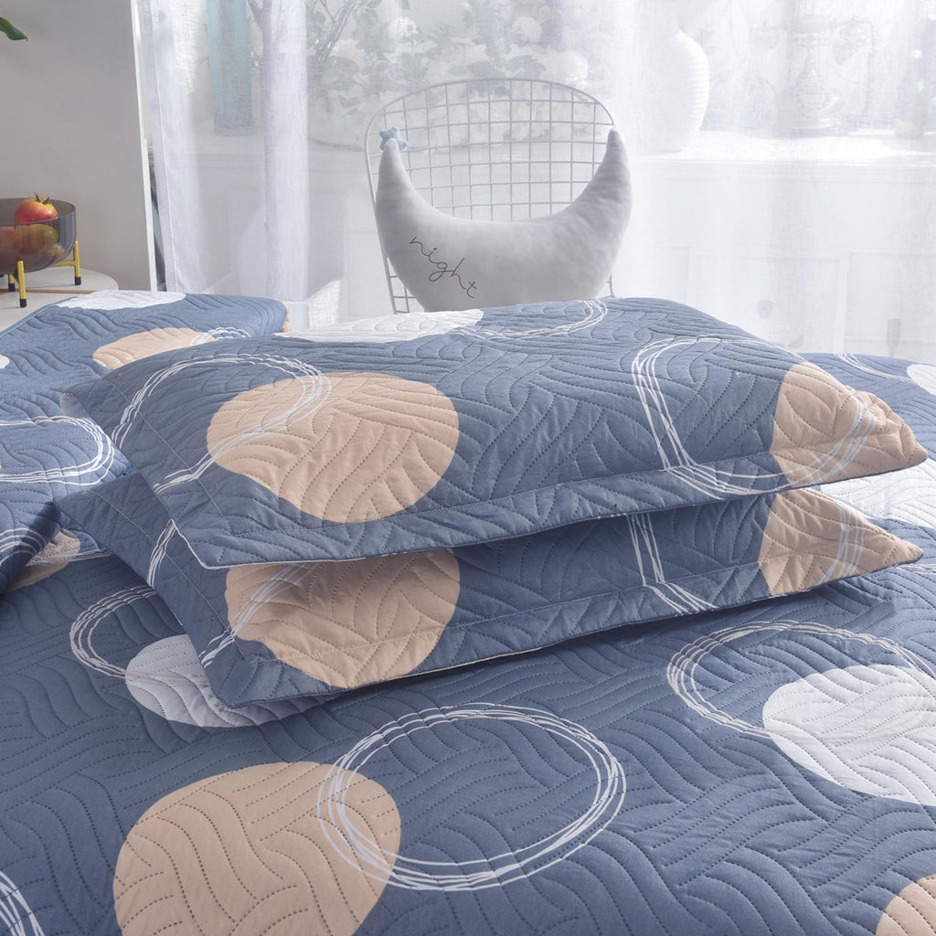 Luxury 3 Piece Bedding Set – Soft Microfibre Bedspread with Pillowcases | Lightweight & Cosy Bedspread-Milan