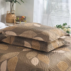 MillPrice Quilted 3-Piece Bedspread Set – Elegant Layered Comfort with Coordinated Pillowcases