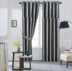 Silk Velvet Curtains – Luxury Blackout Style Panel Pair