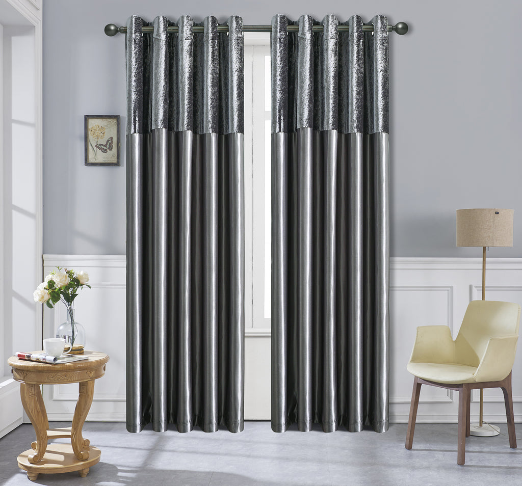 Silk Velvet Curtains – Luxury Blackout Style Panel Pair