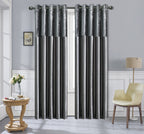 Silk Velvet Curtains – Luxury Blackout Style Panel Pair