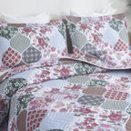Luxury 3 Piece Bedding Set – Soft Microfibre Bedspread with Pillowcases | Lightweight & Cosy Bedspread-Milan